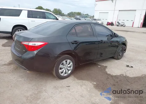2014 Toyota Corolla Le z USA, uszkodzony, nr VIN 2T1BURHE8EC174008